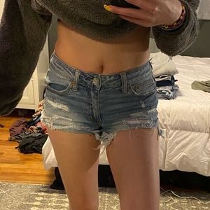 American eagle denim shorts